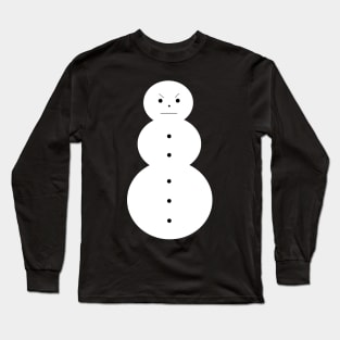 Jeezy snowman shirt Long Sleeve T-Shirt